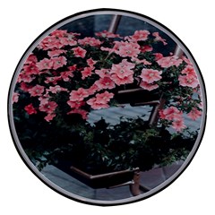 Pink Peony  Flower Wireless Fast Charger(black)