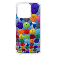 Umbrella Iphone 14 Pro Tpu Uv Print Case by artworkshop
