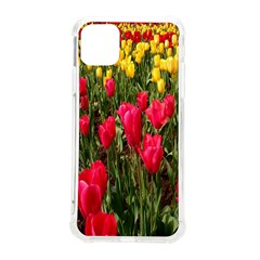 Yellow Pink Red Flowers Iphone 11 Pro Max 6 5 Inch Tpu Uv Print Case by artworkshop