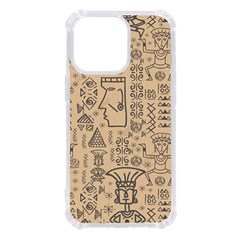 Aztec Tribal African Egyptian Style Seamless Pattern Vector Antique Ethnic Iphone 13 Pro Tpu Uv Print Case by Grandong