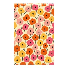 Floral Pattern Shawl Shower Curtain 48  X 72  (small) by flowerland