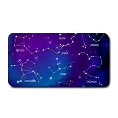 Realistic Night Sky With Constellations Medium Bar Mat by Cowasu