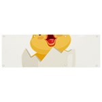 Cute Chick Banner and Sign 9  x 3 
