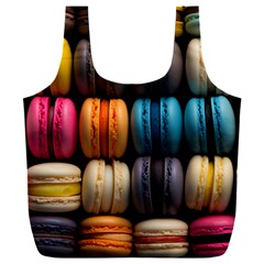 Macaroon Sweet Treat Full Print Recycle Bag (xxl) by Grandong