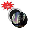 Northern Lights Aurora Borealis 1.75  Magnets (100 pack) 