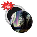 Northern Lights Aurora Borealis 2.25  Magnets (100 pack) 