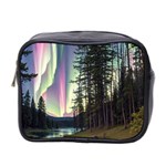 Northern Lights Aurora Borealis Mini Toiletries Bag (Two Sides)