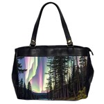 Northern Lights Aurora Borealis Oversize Office Handbag (2 Sides)
