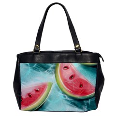 Watermelon Fruit Juicy Summer Heat Oversize Office Handbag by uniart180623
