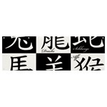 Chinese Zodiac Signs Star Banner and Sign 12  x 4 