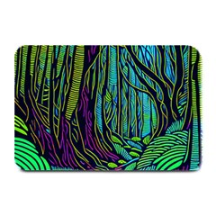Spectral Forest Nature Plate Mats by uniart180623