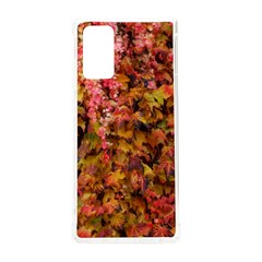 Red And Yellow Ivy  Samsung Galaxy Note 20 Tpu Uv Case by okhismakingart