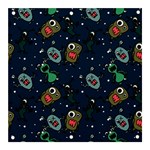 Monster Alien Pattern Seamless Background Banner and Sign 3  x 3 