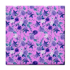 Violet-02 Tile Coaster by nateshop