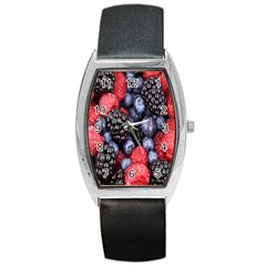 Berries-01 Barrel Style Metal Watch by nateshop