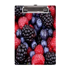 Berries-01 A5 Acrylic Clipboard by nateshop
