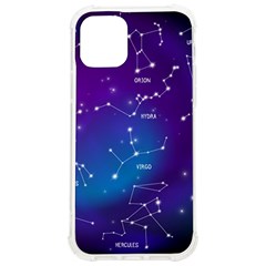 Realistic Night Sky With Constellations Iphone 12/12 Pro Tpu Uv Print Case by Cowasu