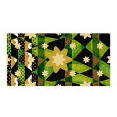 Background-batik 02 Satin Wrap 35  X 70  by nateshop