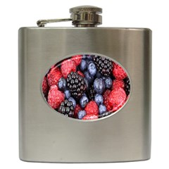 Berries-01 Hip Flask (6 Oz) by nateshop