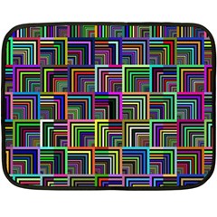 Wallpaper-background-colorful Two Sides Fleece Blanket (mini) by Bedest
