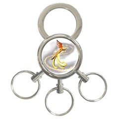 Phoenix 3-ring Key Chain