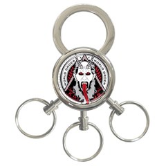 Krampus 3-ring Key Chain