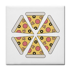 Pizza-slice-food-italian Tile Coaster