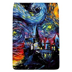 Castle Starry Night Print Van Gogh Parody Removable Flap Cover (l)
