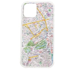 London City Map Iphone 12 Pro Max Tpu Uv Print Case by Bedest