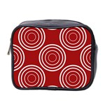 Background-red Mini Toiletries Bag (Two Sides)