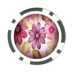 Print-roses Poker Chip Card Guard by nateshop