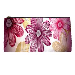 Print-roses Pencil Case by nateshop