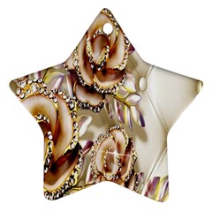 Butterfly Dreams, Bonito, Butterfly, Dream, Flower, Girly Ornament (star) by nateshop
