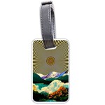 Surreal Art Psychadelic Mountain Luggage Tag (one side)