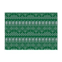 Christmas Knit Digital Crystal Sticker (a4)