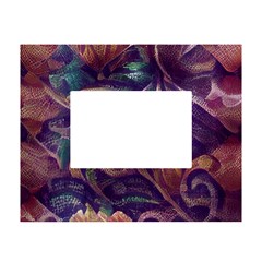 Abstract African Art Backdrop White Tabletop Photo Frame 4 x6  by Proyonanggan