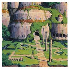 Painting Scenery Wooden Puzzle Square by Sarkoni