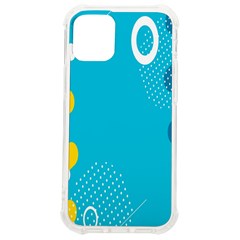 Blue Yellow Abstraction, Creative Backgroun Iphone 12 Mini Tpu Uv Print Case	 by nateshop