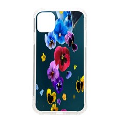 Falling Flowers, Art, Coffee Cup, Colorful, Creative, Cup Iphone 11 Tpu Uv Print Case by nateshop