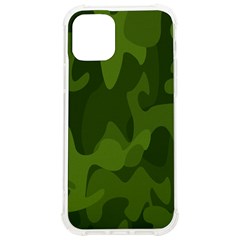 Green Camouflage, Camouflage Backgrounds, Green Fabric Iphone 12/12 Pro Tpu Uv Print Case by nateshop