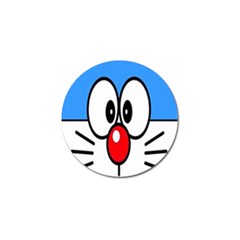 Doraemon Face, Anime, Blue, Cute, Japan Golf Ball Marker (4 Pack) by nateshop