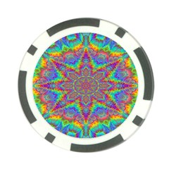 Mandala, Pattern, Abstraction, Colorful, Hd Phone Poker Chip Card Guard by nateshop