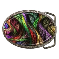 Abstract Psychedelic Belt Buckles by Sarkoni