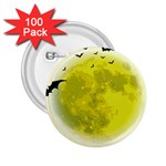 Happy Halloween 2.25  Buttons (100 pack) 