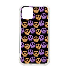 Halloween Skull Pattern Iphone 11 Pro 5 8 Inch Tpu Uv Print Case by Ndabl3x