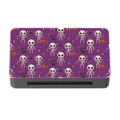 Skull Halloween Pattern Memory Card Reader With Cf by Ndabl3x