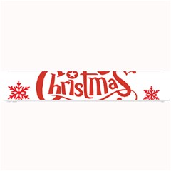 Merry Christmas Small Bar Mat by designerey