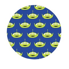 Alien Pattern Mini Round Pill Box (pack Of 3) by Ndabl3x
