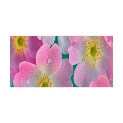 Pink Neon Flowers, Flower Yoga Headband by nateshop