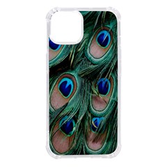 Peacock-feathers,blue2 Iphone 14 Tpu Uv Print Case by nateshop